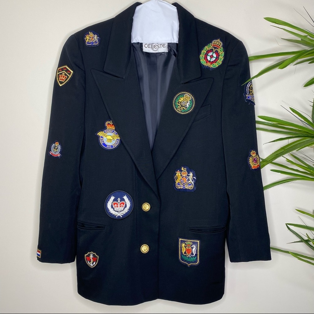 Celeste || Merlin Tailored Dickey Blazer/Jacket; Vintage inspired look. Size 10